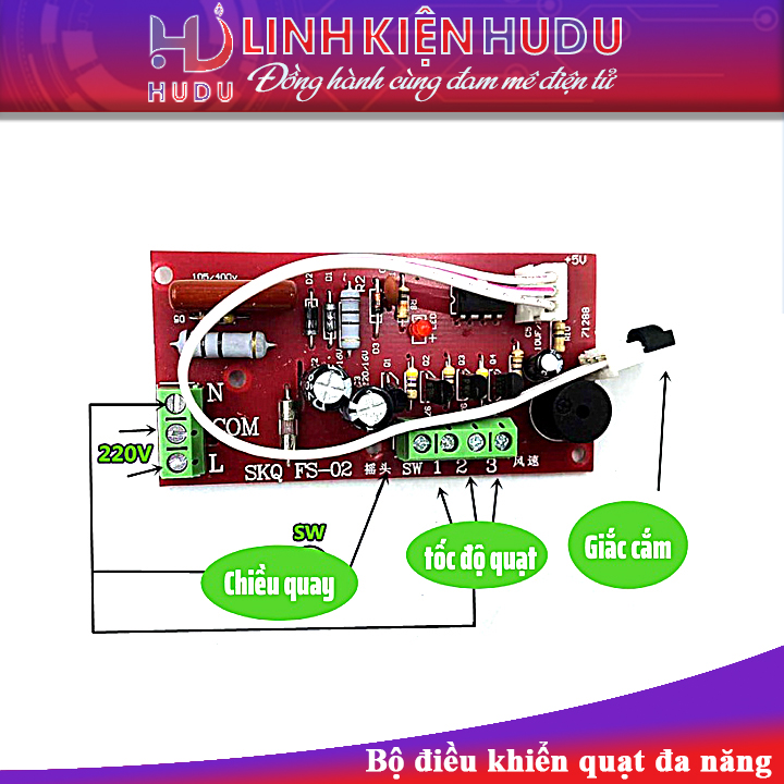 Bộ điều khiển quạt đa năng